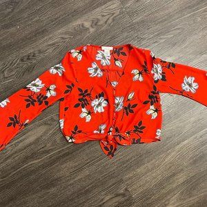 Urban Romantics floral top